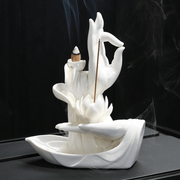 White Lotus Backflow Incense Burner Incense Waterfall