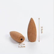 Oversized Natural Meditation Cone Incense Waterfall